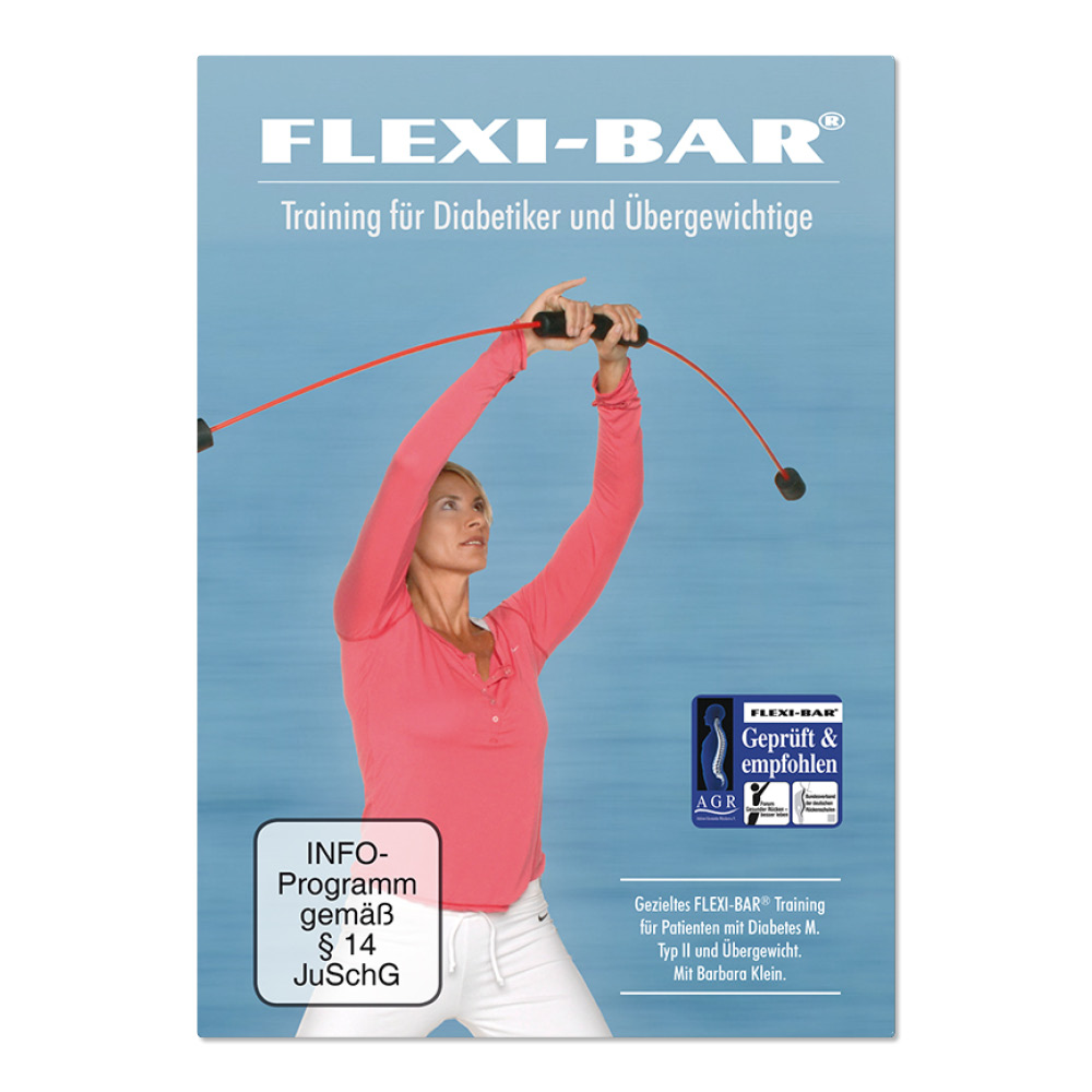 FLEXI-BAR - Training für Diabetiker und Übergewichtige (DVD) FLEXI-BAR - Training für Diabetiker und Übergewichtige (DVD)