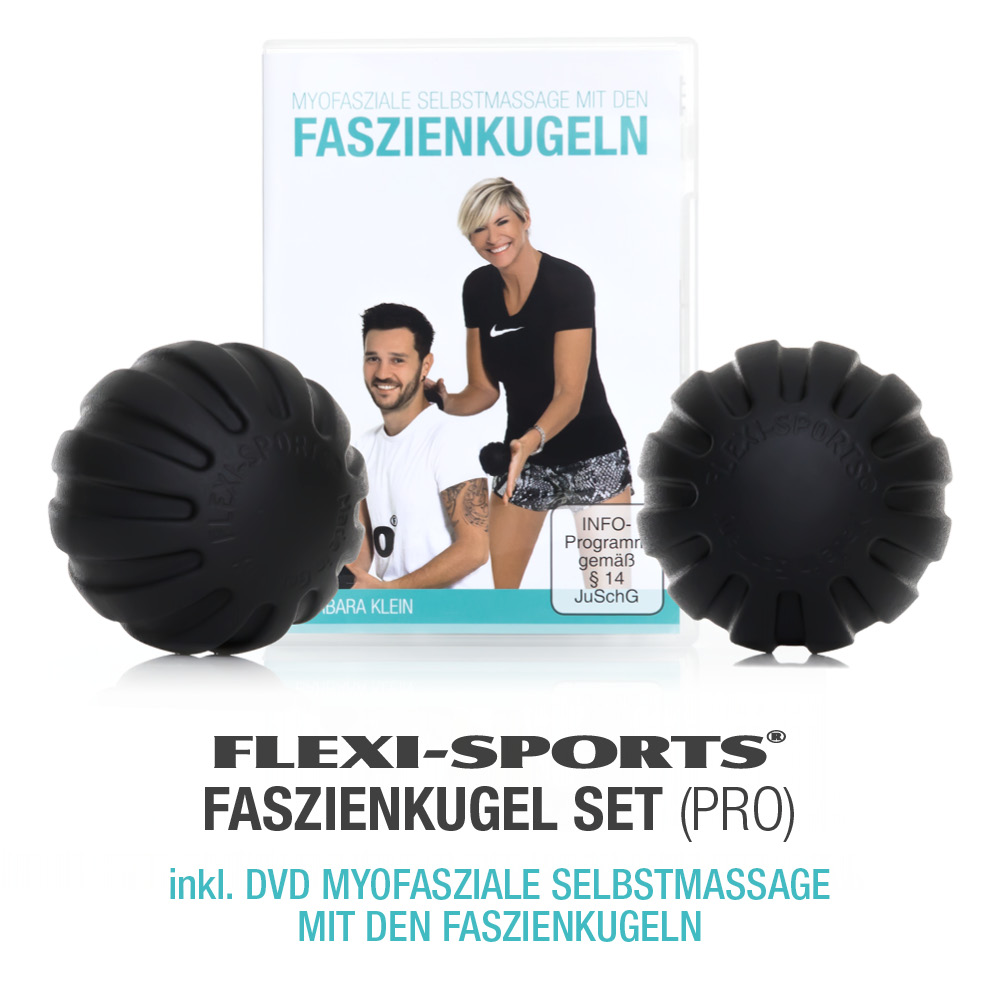 FLEXI-SPORTS FASZIENKUGEL-SET PRO + DVD FLEXI-SPORTS FASZIENKUGEL-SET PRO + DVD