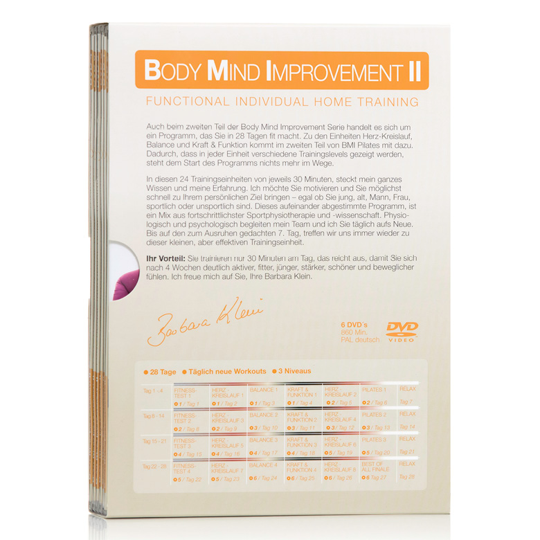 BODY MIND IMPROVEMENT II (DVD) BODY MIND IMPROVEMENT II (DVD)